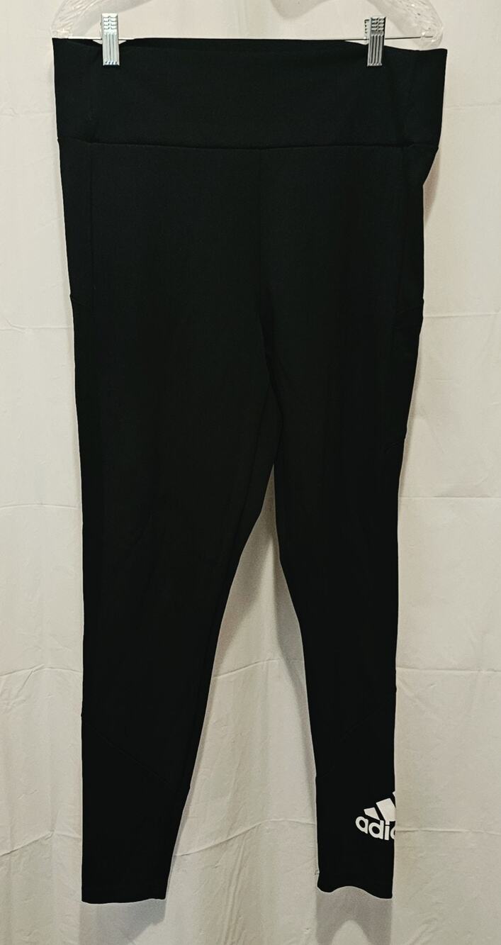 Adidas Aeroready Primegreen Leggings Womens Size XL Black